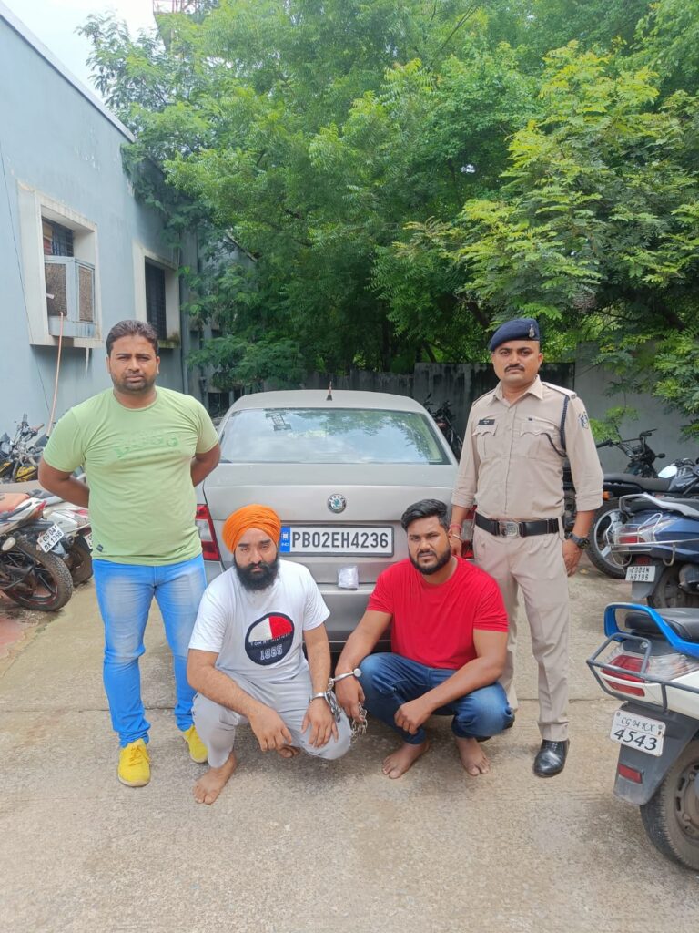 हीरोइन चिट्टा विक्रय करने वाले आरोपी गिरफ्तार…….