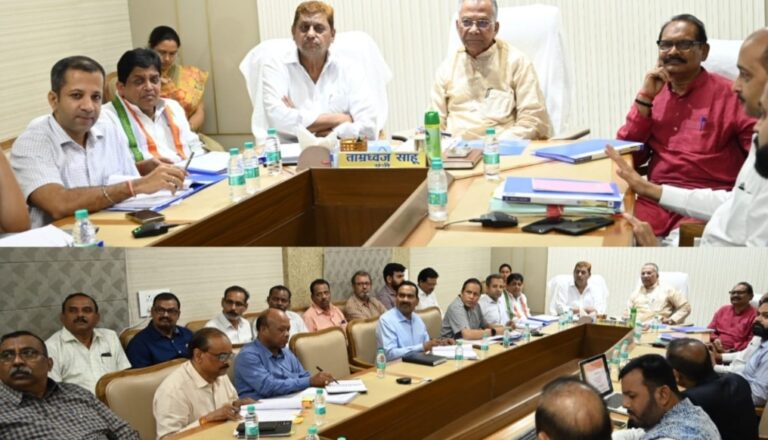 लोक निर्माण मंत्री की अध्यक्षता में राज्य स्तरीय परियोजना समिति की बैठक संपन्न