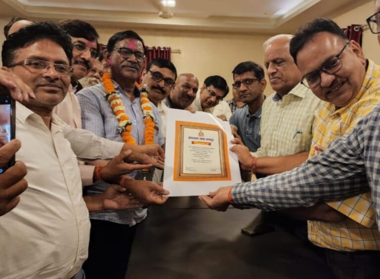 अग्रवाल सभा के चुनाव में विजय अग्रवाल निर्विरोध चुने गए अध्यक्ष