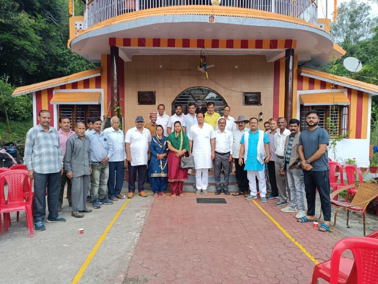 हिमाचल प्रदेश के कांगड़ा जिले के जयसिंहपुर विधानसभा में चुनावी तैयारी को लेकर विकास उपाध्याय ने ली बैठक…….