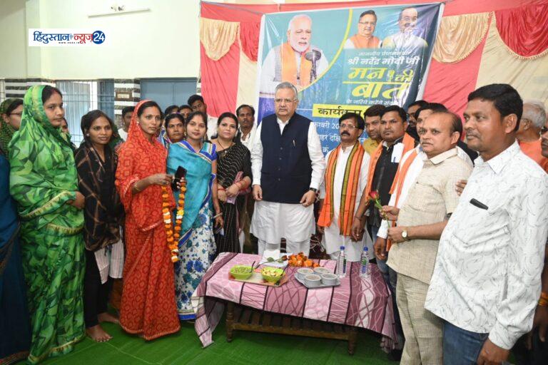 पूर्व मुख्यमंत्री डॉ. रमन सिंह का राजनांदगांव दौरा, विभिन्न वार्डो में किया अनेकों विकास कार्यों का लोकार्पण व भूमिपूजन