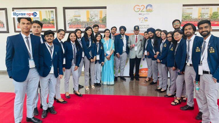 युवा शिखर सम्मेलन आई.आई.एम. रायपुर में मैक के छात्रों की सक्रिय सहभागिता