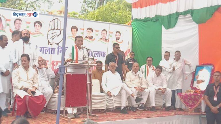 राहुल गांधी सत्य के साथ हर कांग्रेसी उनके साथ खड़ा – मोहन मरकाम