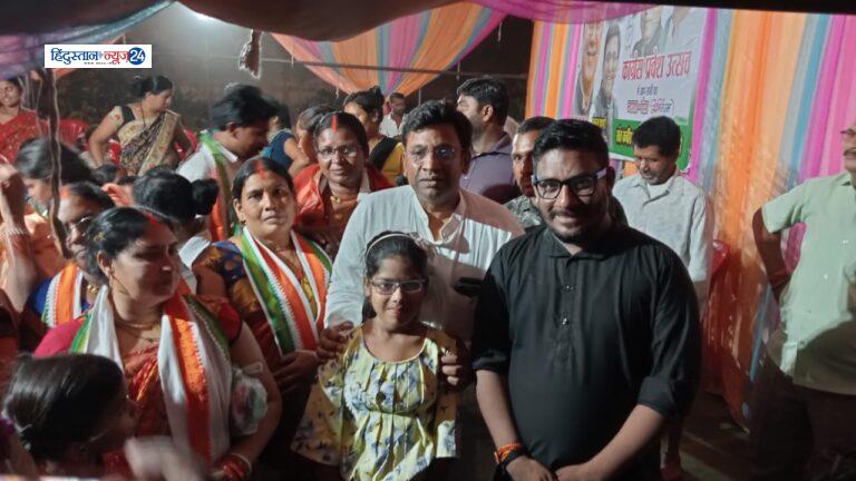 विधायक के कामों से प्रभावित होकर सैकड़ों ने किया कांग्रेस प्रवेश