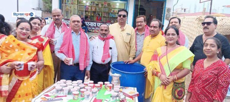 ज़िन्दगी ना मिलेगी दोबारा ने रायपुरा में शुरू की शीतल पेयजल व्यवस्था…. प्याऊ उद्घघाटित