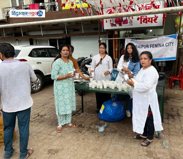 जे.सी. आई. रायपुर फ़ेमिना सिटी का शानदार अक्षय तृतीय का प्रोग्राम