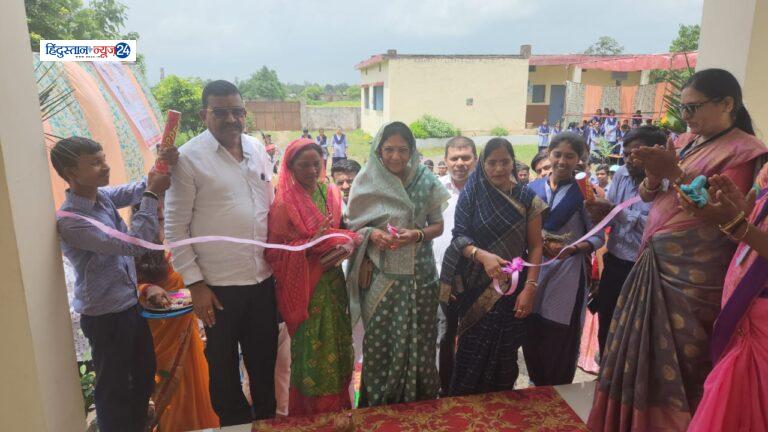 धरसीवां विधायक अनिता योगेन्द्र शर्मा ने किया विभिन्न विकास कार्यों का भूमिपूजन और लोकार्पण..