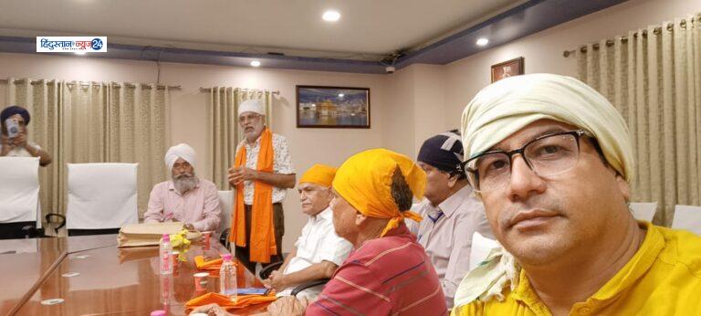 I.J.U. के सदस्यो ने पटना साहिब में माथा टेका