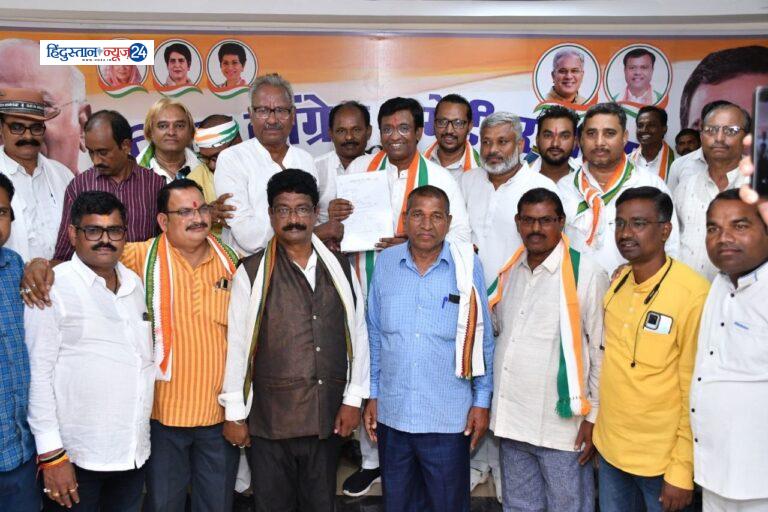 पंकज शर्मा ने रायपुर ग्रामीण से विधानसभा चुनाव लड़ने पेश की दावेदारी