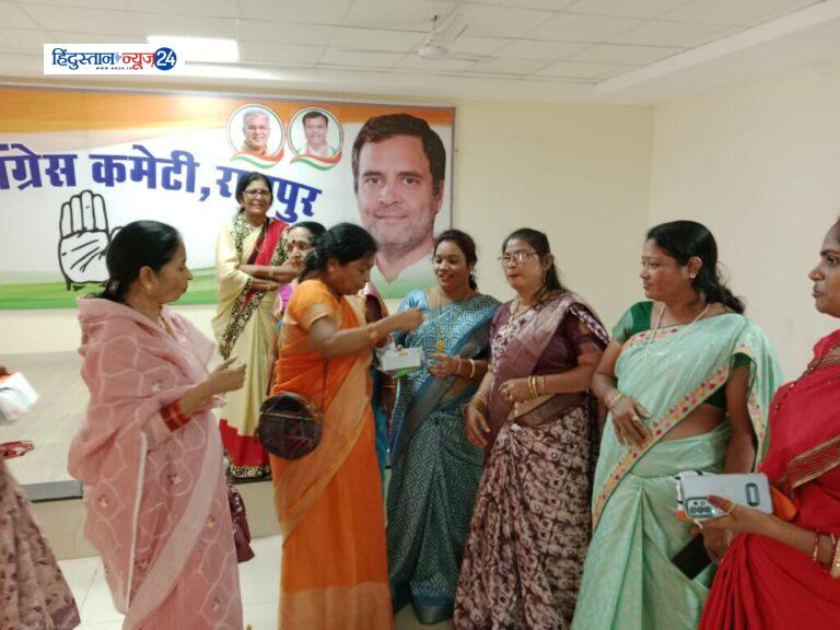 महिला कांग्रेस ने रायपुर में अपने स्थापना के 40 वां वर्षगांठ मनाया
