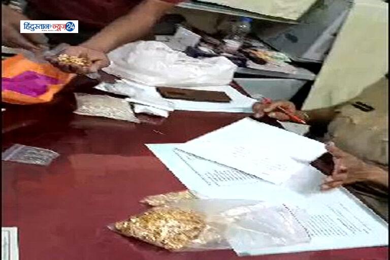 डेढ़ किलो सोने के साथ वारदात को अंजाम दे रहा आरोपी गिरफ्तार