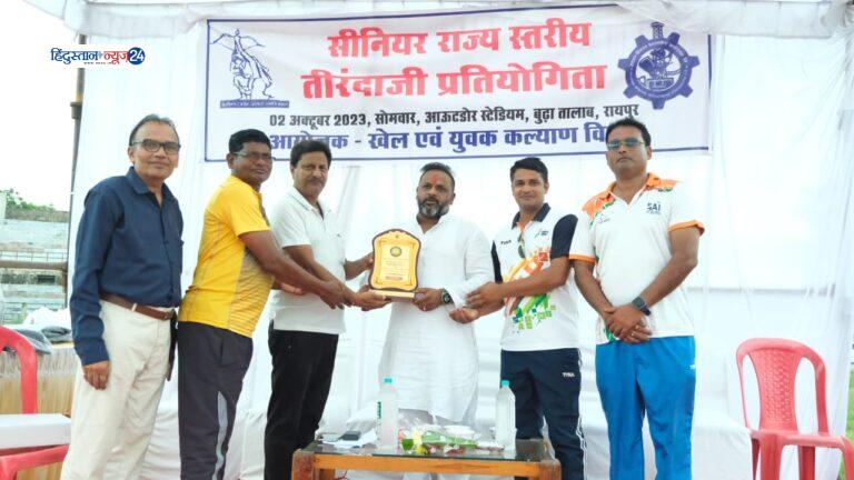 तीरंदाजों का हौसला बढ़ाने पहुंचे – सुशील सन्नी अग्रवाल