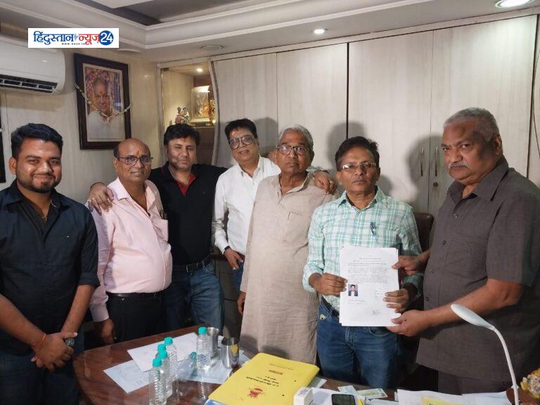 छत्तीसगढ़ प्रदेश राइस मिलर्स एसोसिएशन का चुनाव परमानंद जैन ने अध्यक्ष पद का नामांकन भरकर दावेदारी प्रस्तुत की