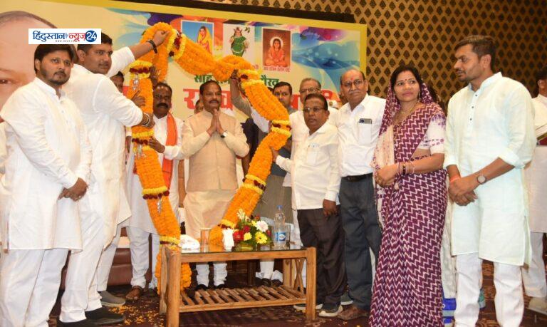 सर्व साहू समाज छत्तीसगढ़ द्वारा समाज के गौरव, उड़ीसा के महामहिम राज्यपाल रघुवर दास का सम्मान समारोह का आयोजन