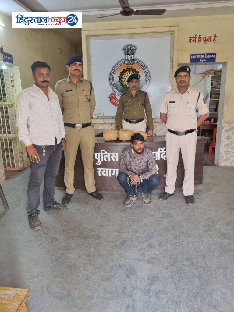 पुलगांव पुलिस की नशे के खिलाफ की गई कार्यवाही