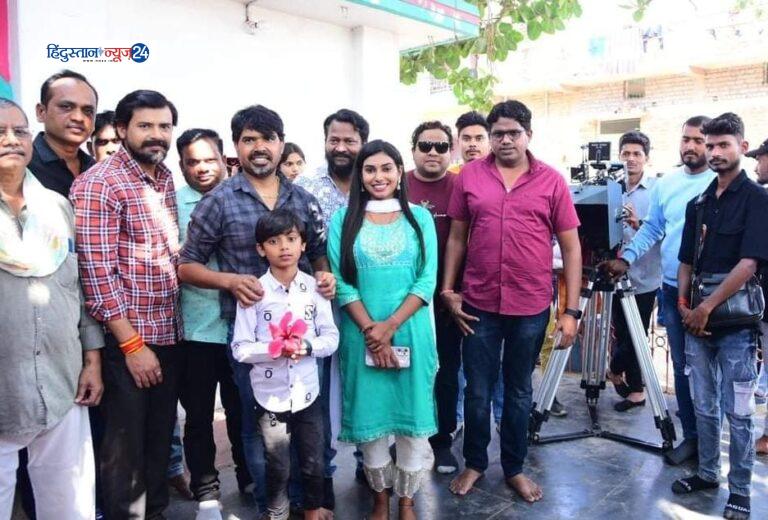 निर्माता मोहित साहू की नई पेशकश फ़िल्म “चंदा मामा” का  हुआ मुहूर्त ….