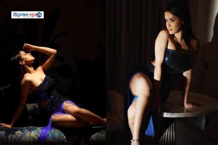 Sexy Video Avneet Kaur  , ब्लू ड्रेस में अवनीत कौर ने कराया हुस्न का दीदार , देखें कातिल अदाएं