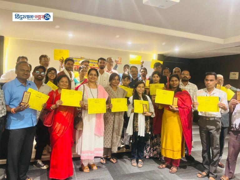 वक्ता मंच की रचना पाठ स्पर्धा संपन्न :-  बस्तर की यामिनी पांडे व रायपुर की ओसमणि साहू प्रथम