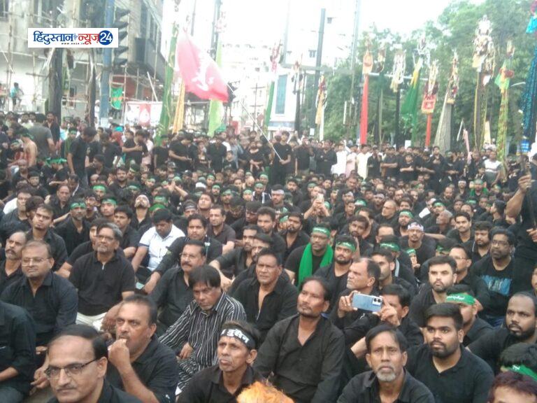 राजधानी में “यौमे आशूरा” पर निकला विशाल मातमी जुलूस