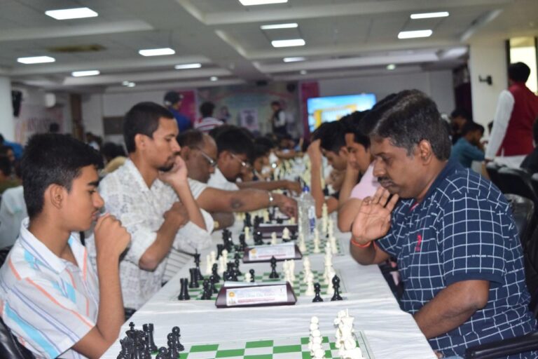 आंजनेय विश्वविद्यालय और चेस सिटी रायपुर के संयुक्त तत्वावधान में शतरंज प्रतियोगिता प्रारंभ