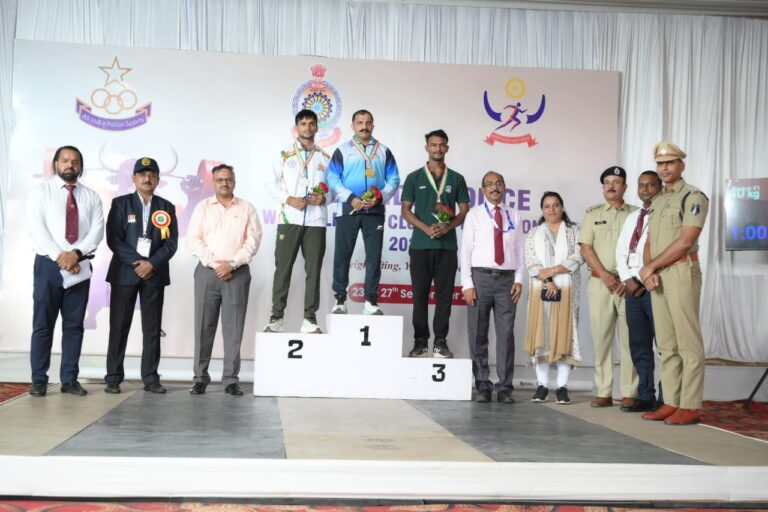 ऑल इंडिया पुलिस वेटलिफ्टिंग क्लस्टर चैंपियनशिप 2024 : बीएसएफ और राजस्थान पुलिस ने मारी बाजी