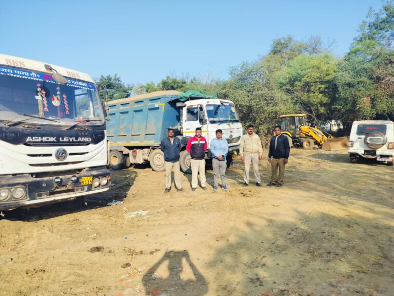 रायपुर,खनिज विभाग की बड़ी कार्यवाही, 21 वाहनों किया गया जब्त, 6 लाख 50 हजार रुपए का अर्थदंड,