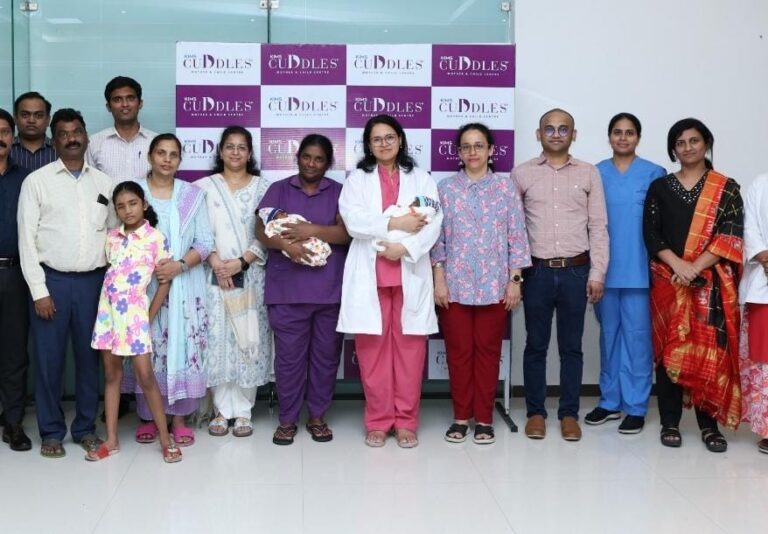 छत्तीसगढ़ के जुड़वां शिशुओं को किम्स कडल्स में मिला नया जीवन