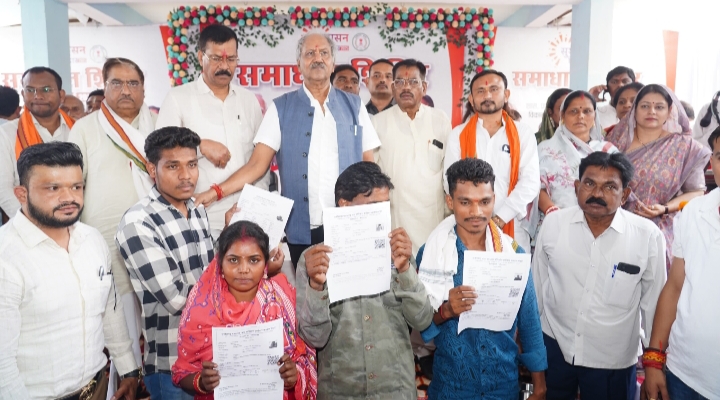 जनता को राहत पहुंचाने समाधान शिविर बना माध्यम: सांसद बृजमोहन अग्रवाल