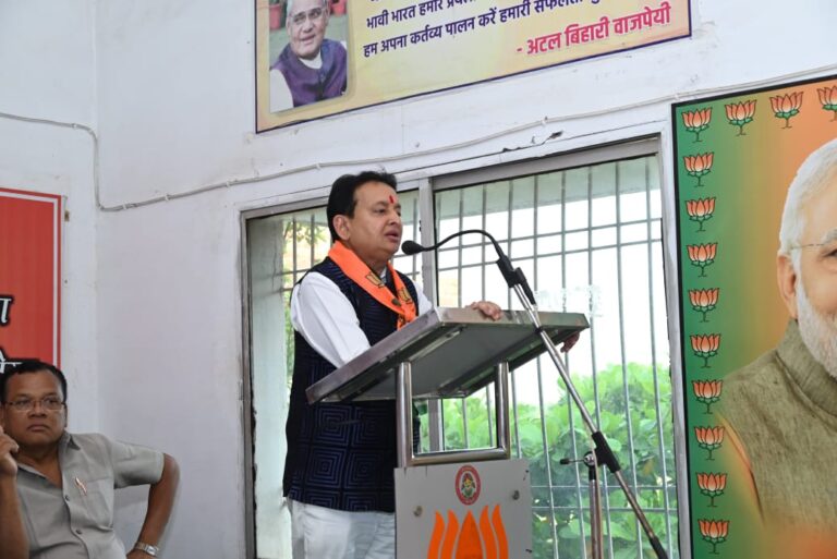 विधायक डॉ. संपत अग्रवाल ने संकल्प से सिद्धि कार्यशाला में रखे विचार, विकास के नए आयामों पर जोर