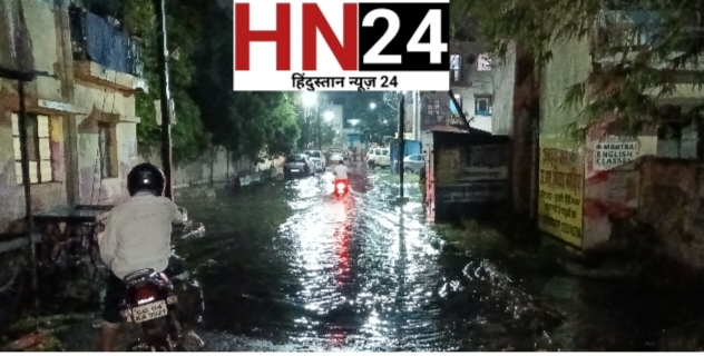 पहली ही बारिश में काशीराम नगर जलमग्न, वर्षों से नहीं मिला स्थायी समाधान
