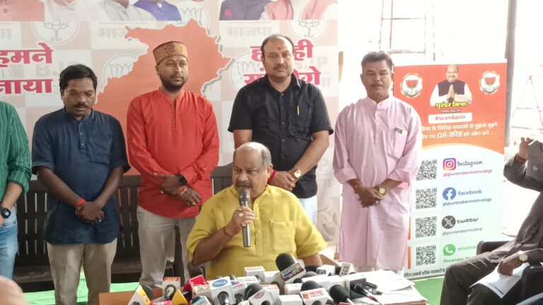 गायत्री नगर रायपुर से निकलेगी भगवान जगन्नाथ जी की भव्य रथयात्रा , राज्यपाल और मुख्यमंत्री करेंगे मंगल आरती, हजारों भक्त होंगे साक्षी – पुरंदर मिश्रा