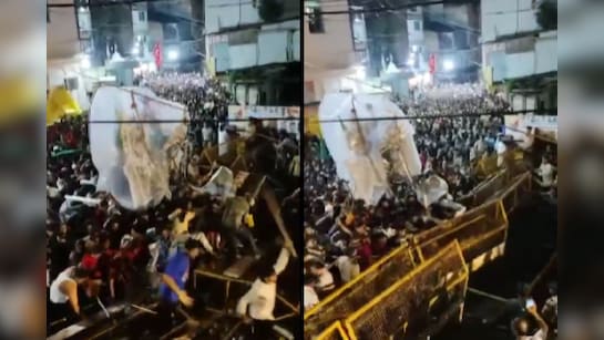 बाबा महाकाल की नगरी उज्जैन में प्रतिबंधित मार्ग पर मोहर्रम जुलूस ले जाने की कोशिश, पुलिस ने किया लाठीचार्ज