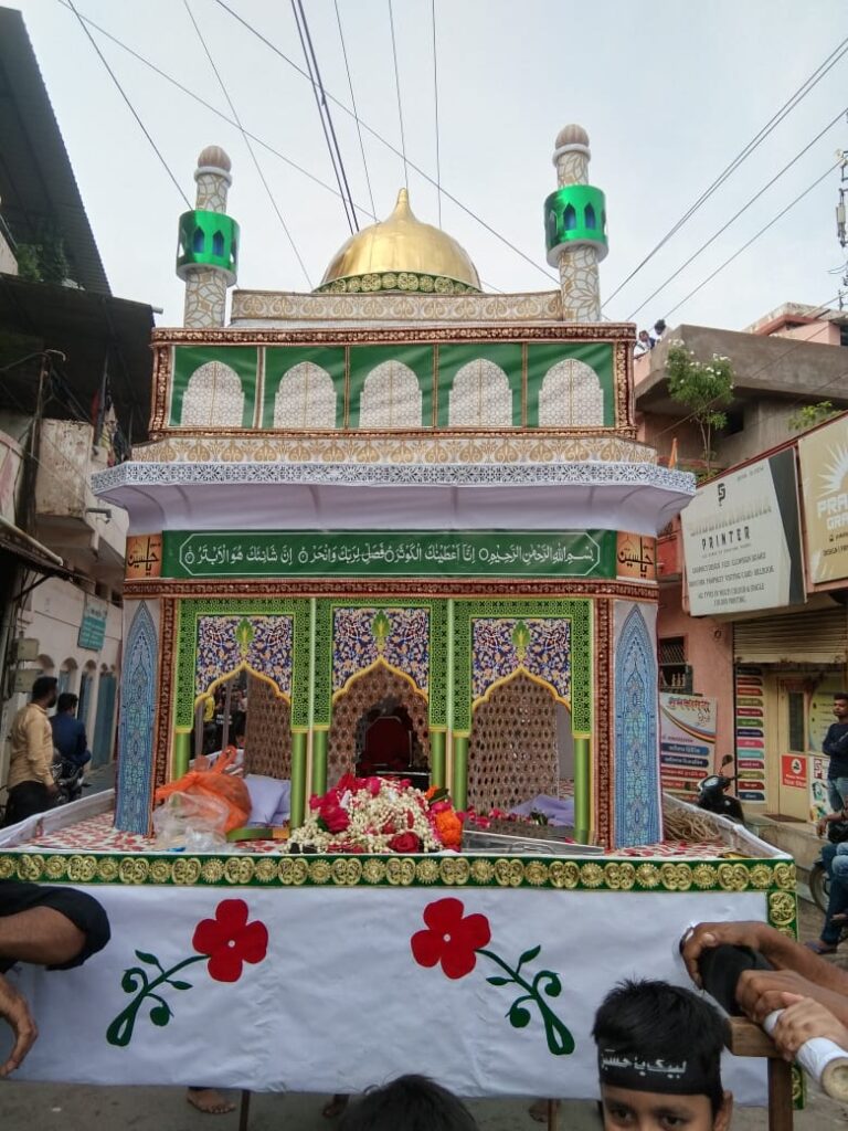 “यौमे आशूरा” पर कल 6 जुलाई को निकलेगा मातमी जुलूस कलात्मक ताज़िये भी होंगे शामिल