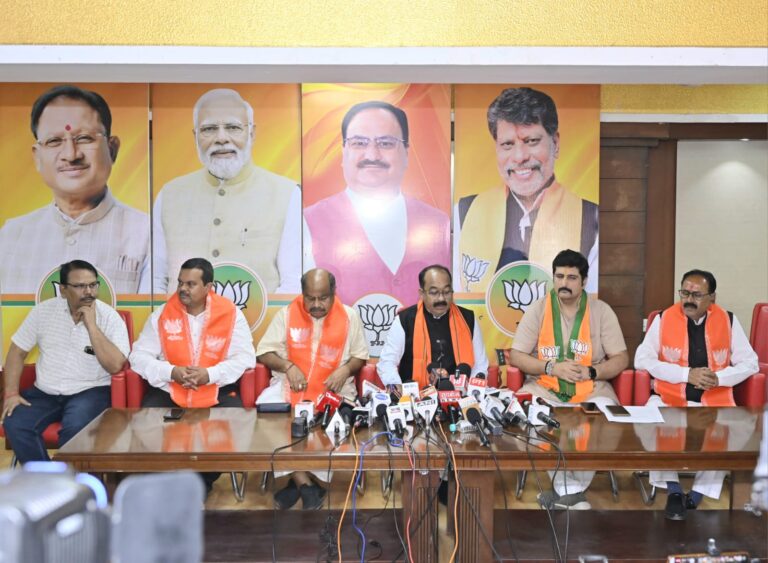 पहले धन मोह में अपनी साख गवायी, अब पुत्र मोह में धृतराष्ट बने बैठे हैं बघेल : अरुण साव