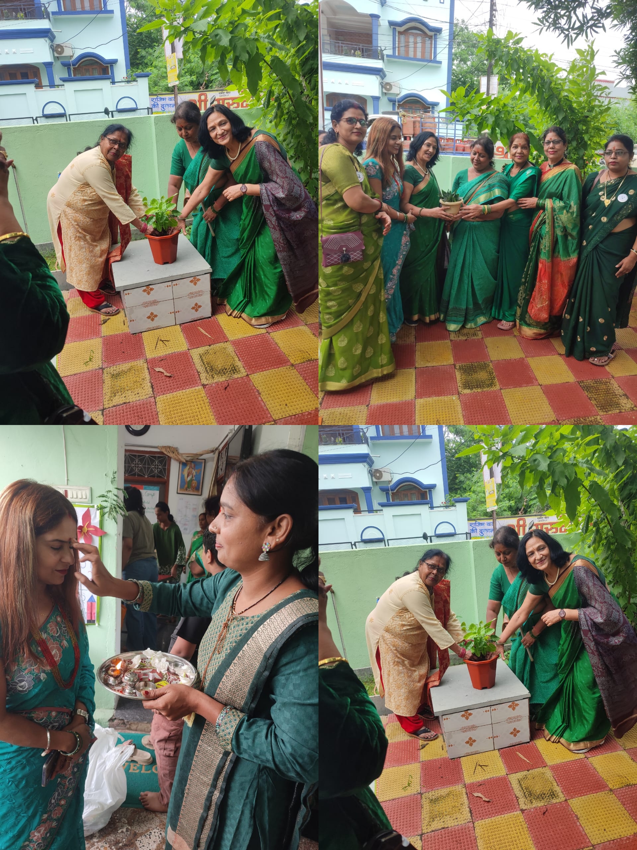 ग्रीन डे पर सृष्टि स्पेशल फाउंडेशन स्कूल में बच्चों ने लगाए अपने नाम से पौधे, हुआ रंगारंग कार्यक्रम