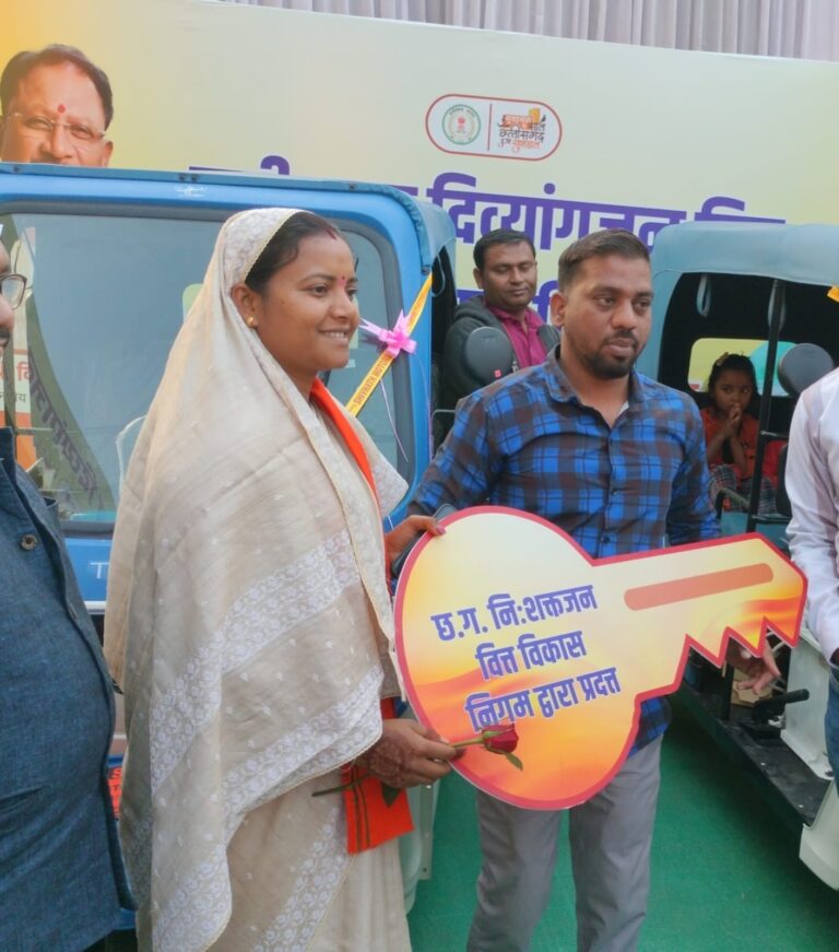 दिव्यांगजन स्वावलंबन को नई दिशा : शासन की संवेदनशील पहल से चंदन निलहर बने आत्मनिर्भर