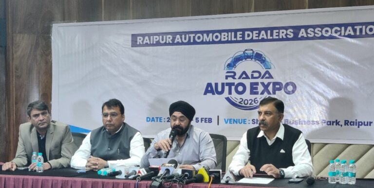RADA Auto Expo-2026 , छत्तीसगढ़ में ऑटोमोबाइल क्रांति : मुख्यमंत्री विष्णुदेव साय करेंगे ‘राडा ऑटो एक्सपो 2026’ का भव्य शुभारंभ , रोड टैक्स में 50% की ऐतिहासिक छूट, 50 हजार से अधिक वाहनों की बिक्री का लक्ष्य