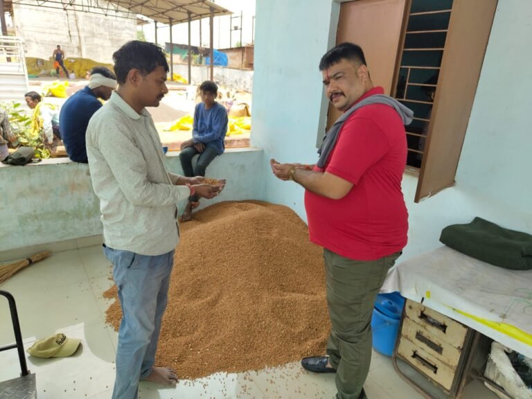 सोमनी सोसाइटी में किसानों को मिल रही बेहतर सुविधा, चना-तुअर-सरसों खरीदी में बना भरोसे का केंद्र