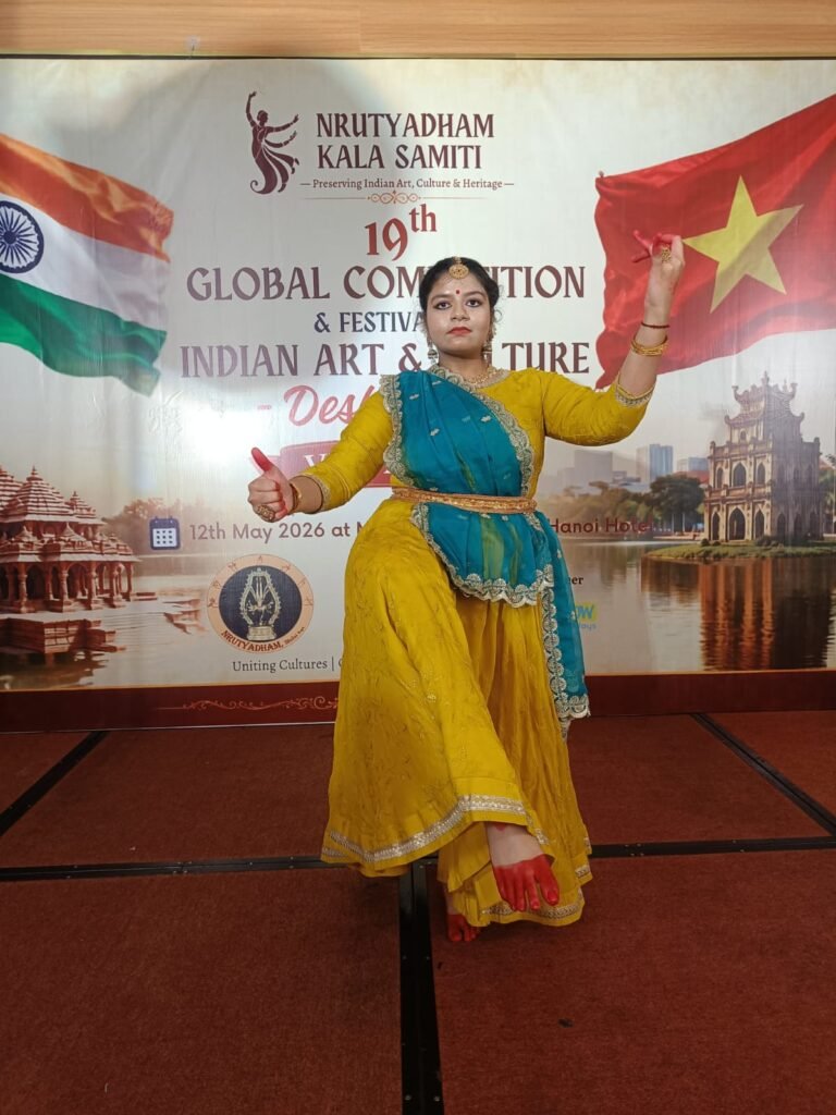 वियतनाम में आशना दिल्लीवार द्वारा दक्ष यज्ञ की मनमोहक प्रस्तुति