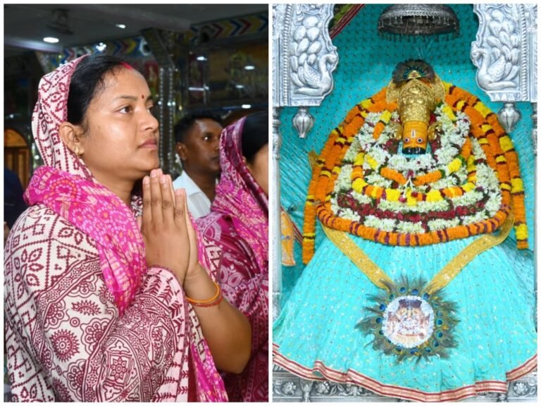 प्रधानमंत्री मोदी के नेतृत्व के 12 वर्ष पूर्ण, मंत्री  लक्ष्मी राजवाड़े ने की विशेष प्रार्थना