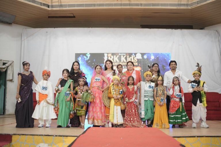 बिलासपुर में ‘RK Kid’s Talent Runway 2026’ का भव्य आयोजन, 136 नन्हे प्रतिभागियों ने बिखेरा भारतीय संस्कृति का रंग
