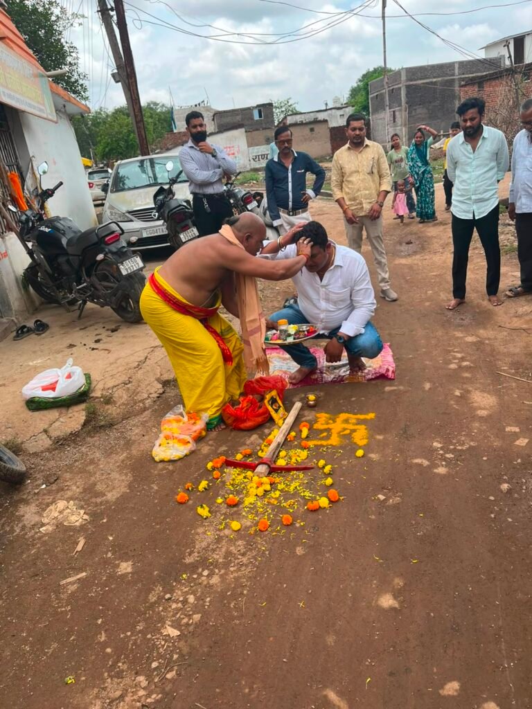 पार्षद गोपेश साहू ने ₹27.50 लाख के विकास कार्यों का किया भूमिपूजन, सड़क-नाली निर्माण से बदलेगी वार्ड की तस्वीर