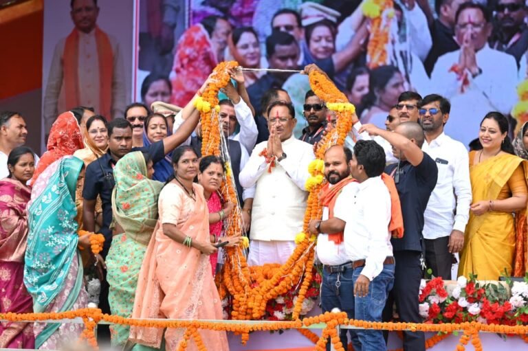 बहनों की आत्मनिर्भरता और चेहरे की मुस्कान ही हमारी सबसे बड़ी खुशी – मुख्यमंत्री साय