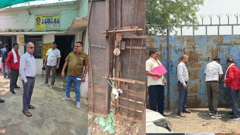 संपत्तिकर की बकाया राशि जमा नहीं करने वालों पर निगम की कार्रवाई, दो व्यावसायिक परिसर सील
