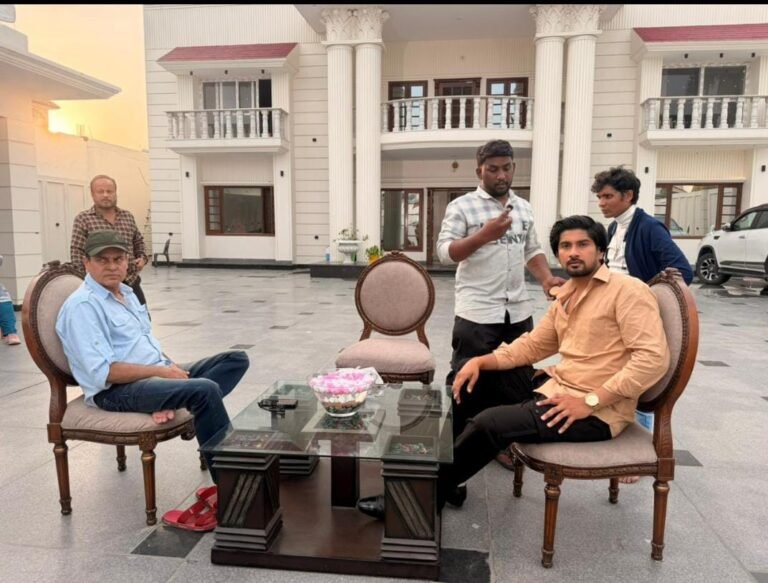 संदेश गौर ने दिग्गज अभिनेता मनीष खन्ना और निर्देशक अजीत वर्मा के साथ की हिंदी फिल्म “ज़िद्दी छोरा” के लिए शूटिंग