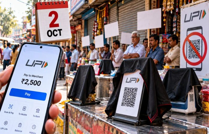 UPI पर व्यापारी संगठनों का बड़ा ऐलान, 2 अक्टूबर को देशभर में मनाया जाएगा ‘नो UPI डे’ UPI पर व्यापारी संगठनों का बड़ा ऐलान, 2 अक्टूबर को देशभर में मनाया जाएगा ‘नो UPI डे’