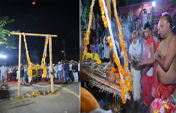 बस्तर दशहरा महापर्व का आगाज, काछन गादी पूजा के साथ 75 दिवसीय उत्सव शुरू...
