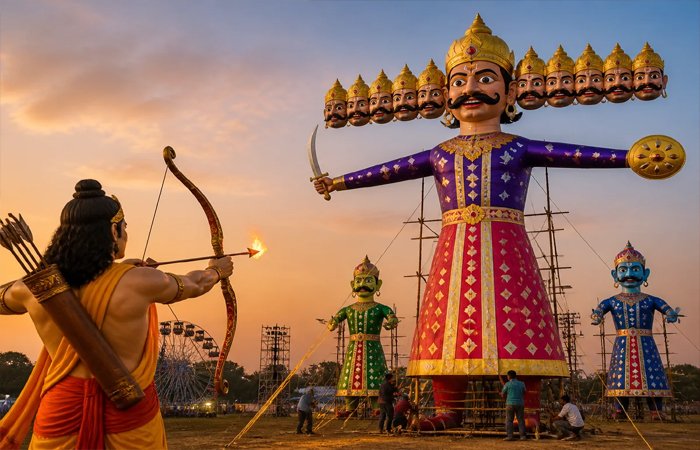 रायपुर में दशहरे की धूम, WRS मैदान में 101 फीट ऊंचे रावण का होगा दहन, 250 जवान संभालेंगे सुरक्षा की कमान
